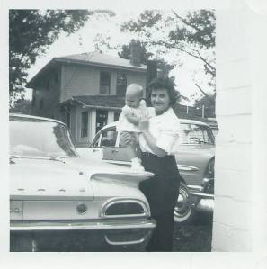 Edeine DeMoss and unidentified baby.