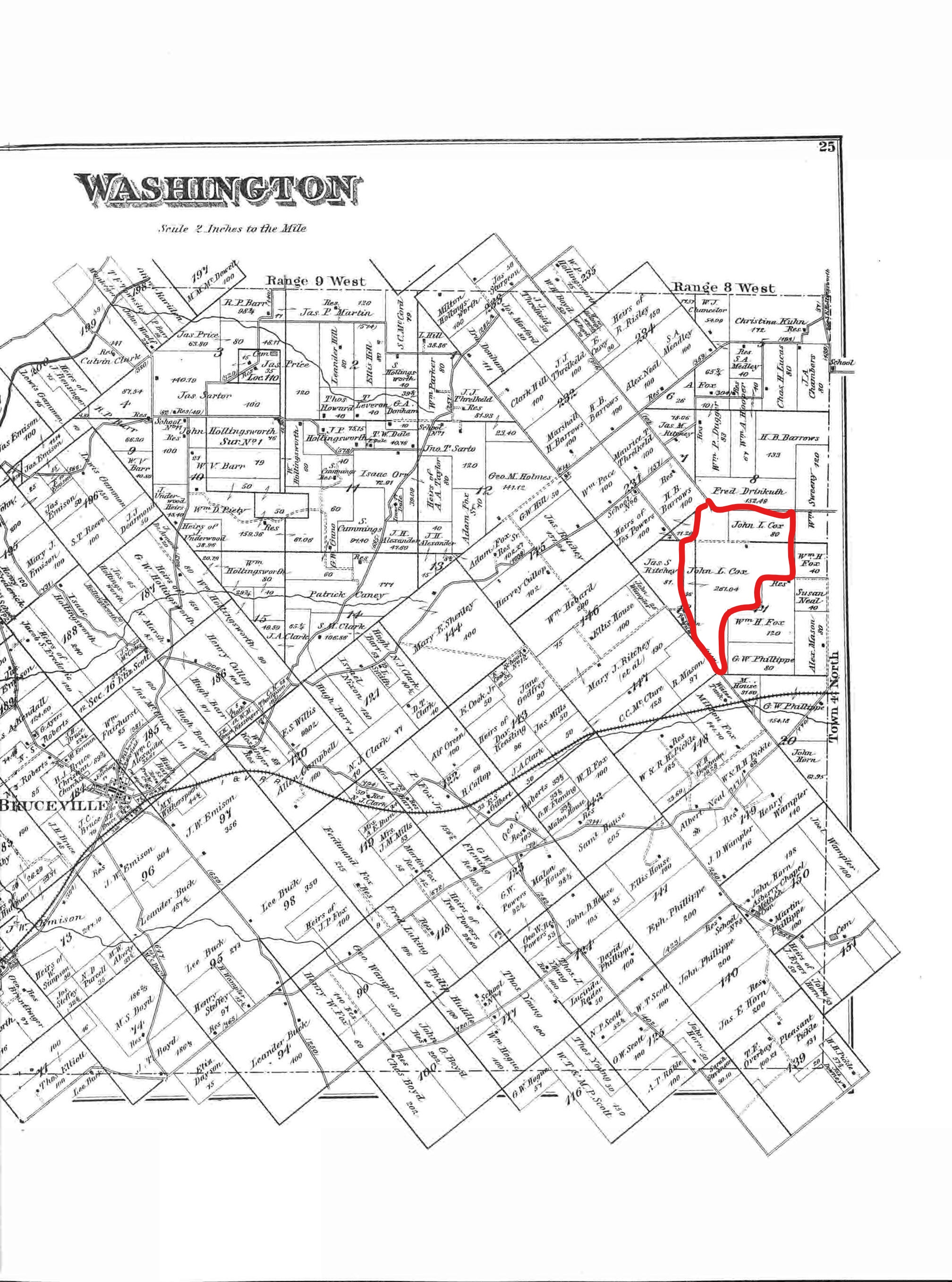 John L Cox Washington Twp